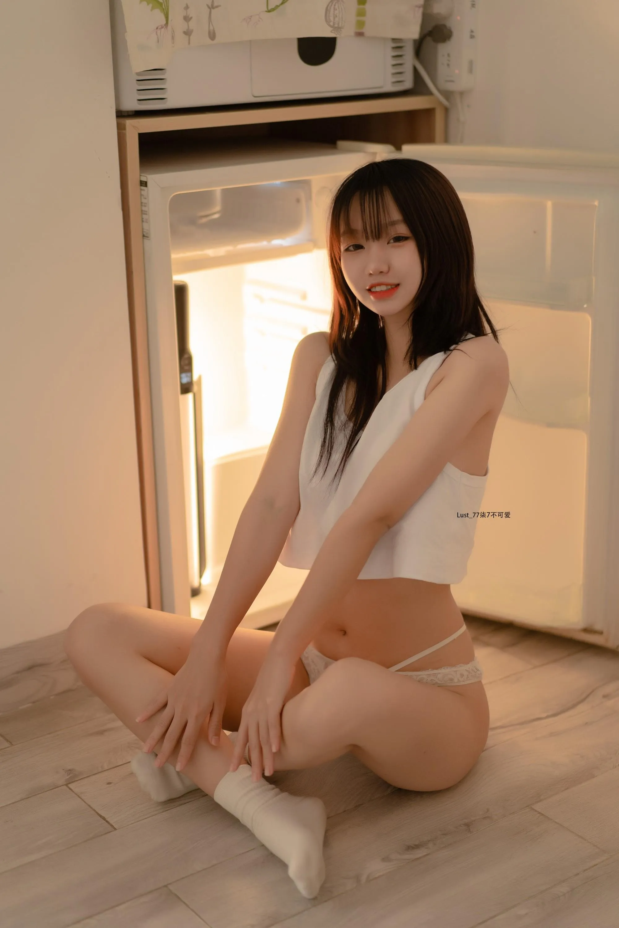 柒柒要乖哦 – NO.036 初恋背心 [111P]插图3